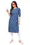 Delightful-Denim-Tunic-Top-with-Thread-Work