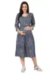 Blue-Soft-and-Comfortable-Cotton-Print-Anarkali-Style-Feeding-kurti